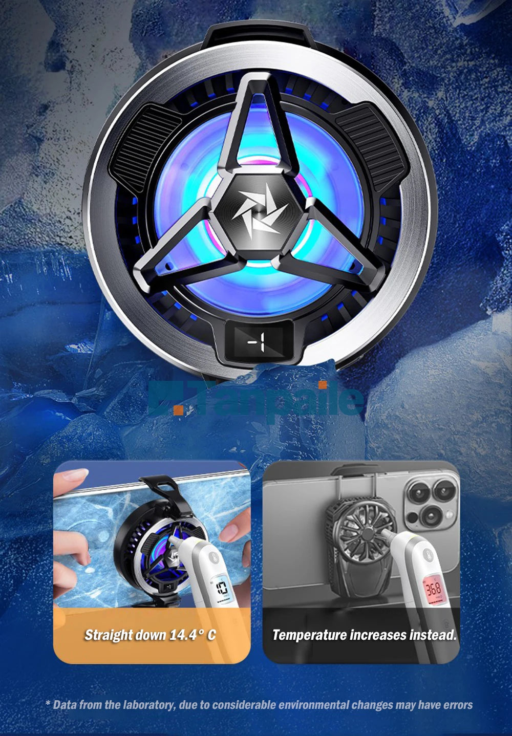 Ventilateur Refroidisseur Magnétique Smartphone 15W