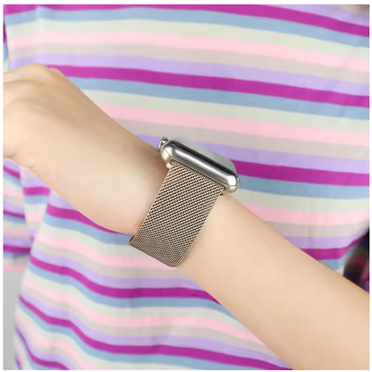Bracelet pour Apple Watch Maille Milanaise