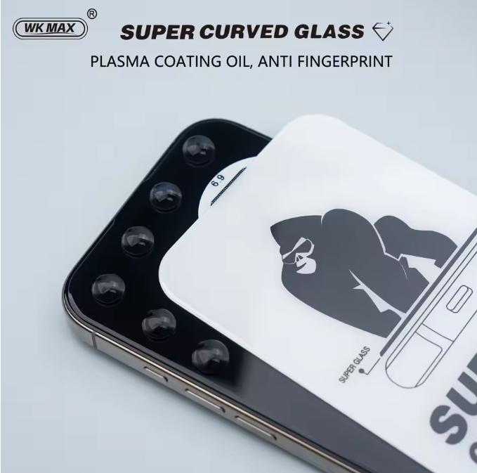 Verre trempé anti-espion iPhone — Lot de 3 (filtre privacy 9H)