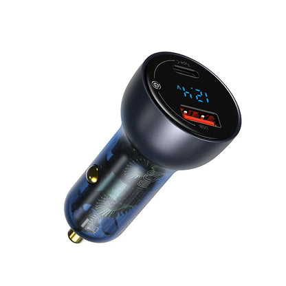 Chargeur Voiture Baseus 65W PD — Charge Rapide QC 4.0