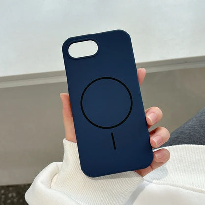 Coque Silicone Magnétique iPhone 16E / SE 4 (2025) — MagSafe