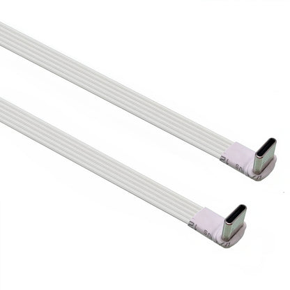 Câble d'Extension USB-C 90° — 3A, 5 à 100 cm