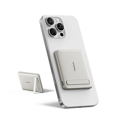 Batterie Externe Baseus Qi2 5000mAh avec Béquille — MagSafe 20W