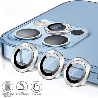 Anneau Protège Objectif iPhone 16 Pro / 16 Pro Max — Lot de 3 en Métal