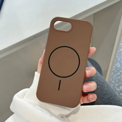 Coque Silicone Magnétique iPhone 16E / SE 4 (2025) — MagSafe