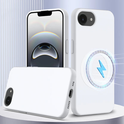 Coque Silicone Liquide MagSafe iPhone 16/15/14/13/12 Pro Max & SE