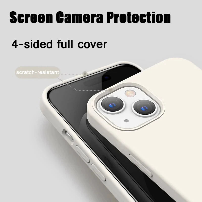 Coque Silicone MagSafe - protection caméra