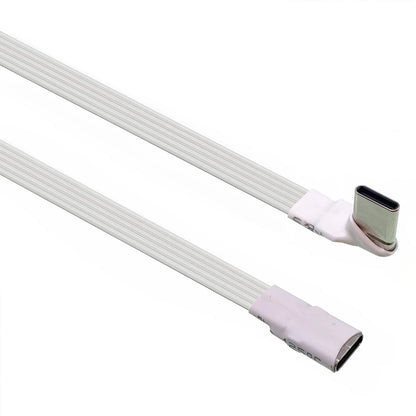 Câble d'Extension USB-C 90° — 3A, 5 à 100 cm