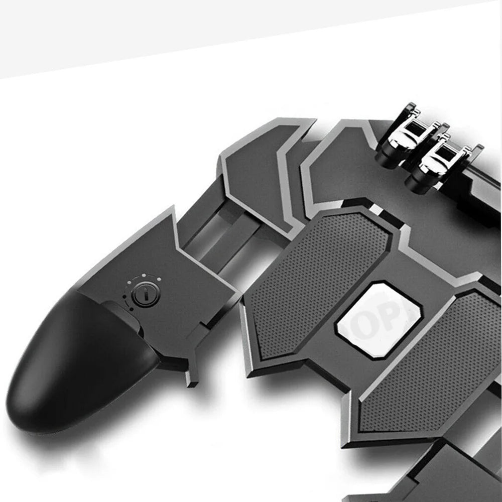 Manette de Jeu Mobile — Gâchettes 6 Doigts pour Smartphone