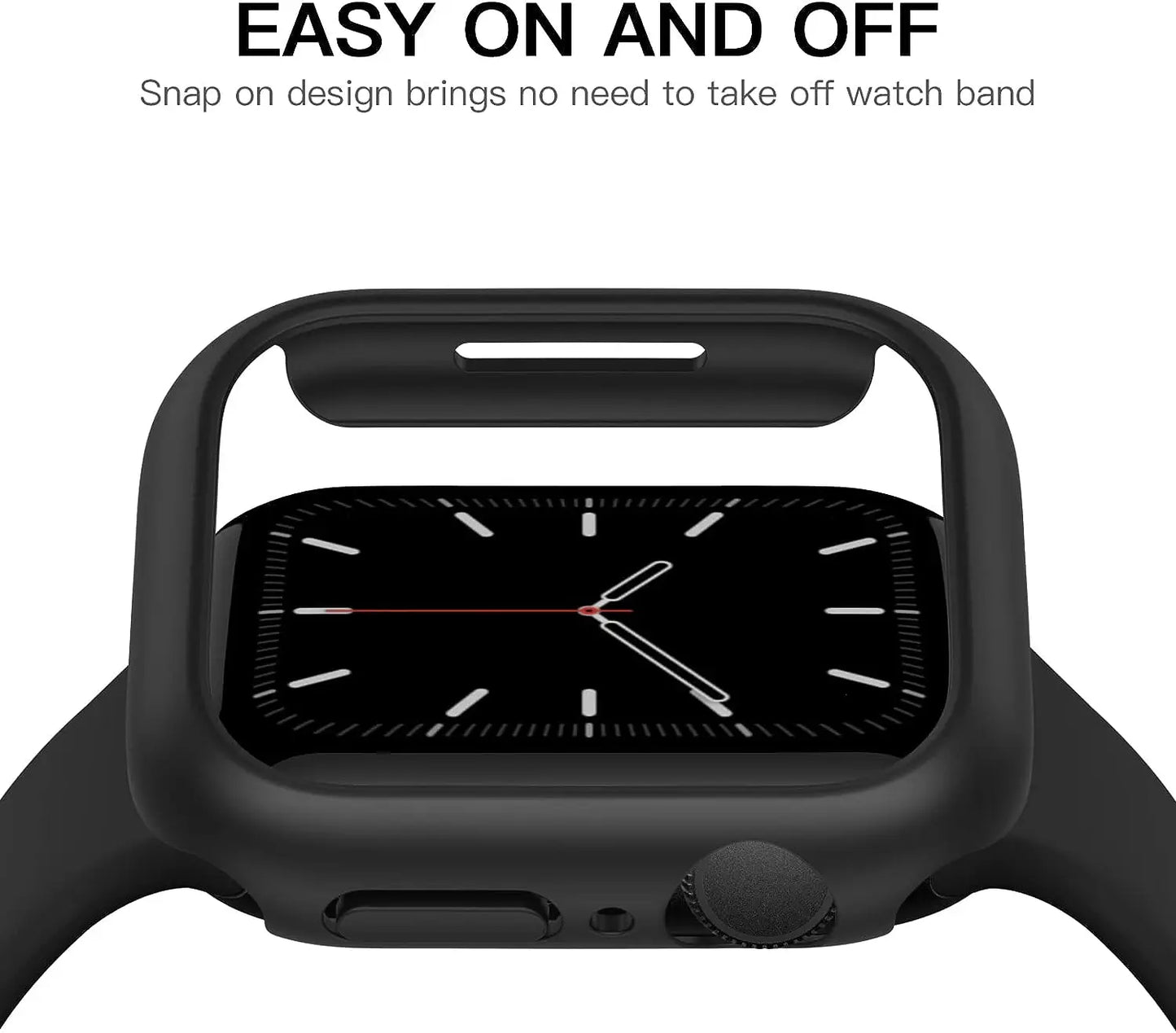 Coque de Protection Apple Watch — Bumper Antichoc 40/41/42/44/45/46 mm
