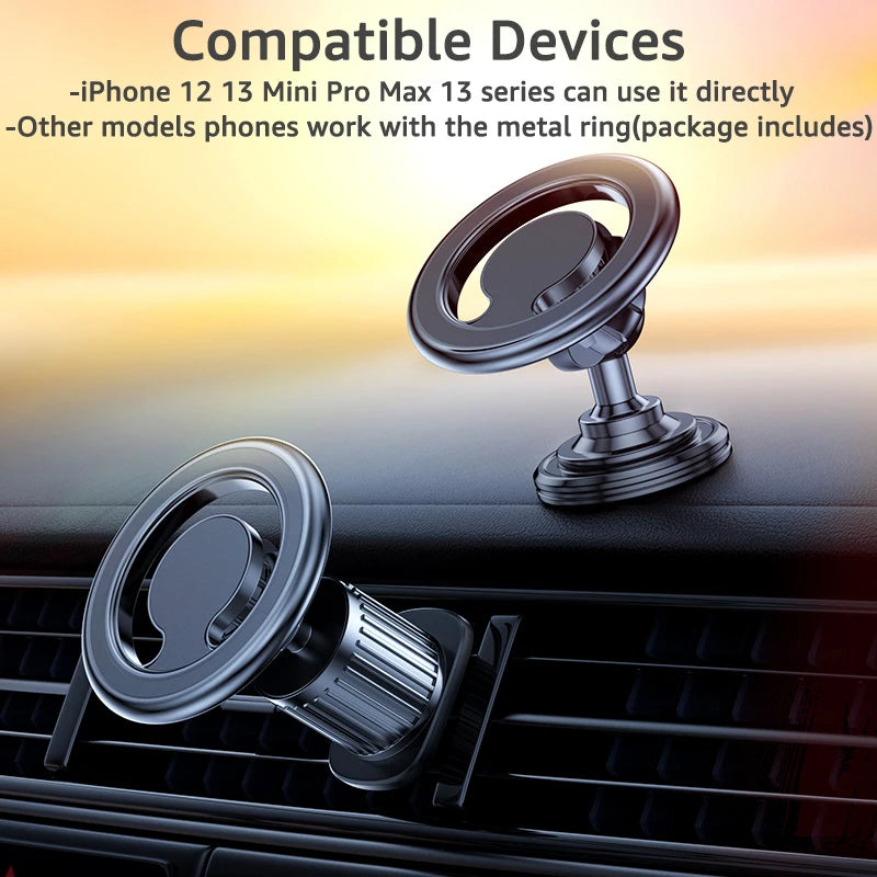 Support voiture MagSafe compatible iPhone