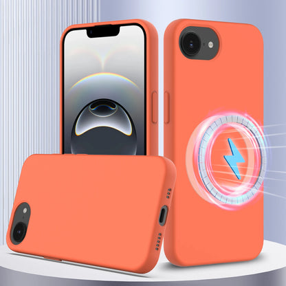 Coque Silicone Liquide MagSafe iPhone 16/15/14/13/12 Pro Max & SE