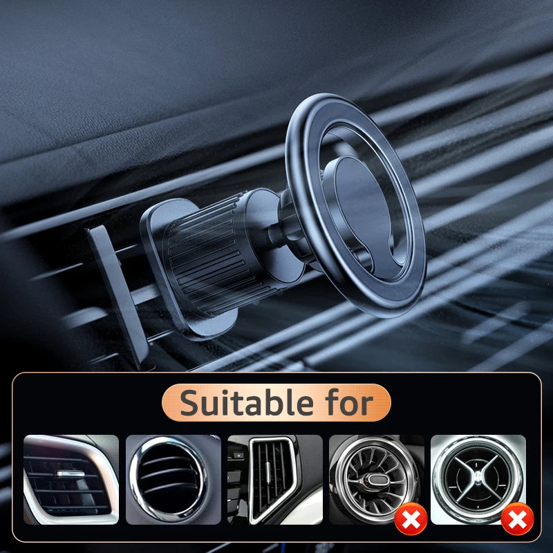 Support voiture MagSafe rotation 360°