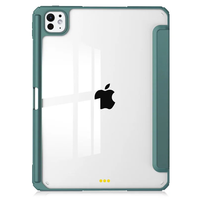 Coque iPad Air / iPad Pro 11" & 13" Transparente avec Porte-Stylet