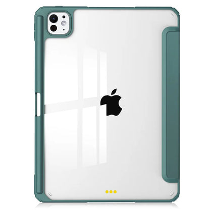 Coque iPad Air / iPad Pro 11" & 13" Transparente avec Porte-Stylet