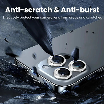 Anneau Protège Objectif iPhone 16 Pro / 16 Pro Max — Lot de 3 en Métal