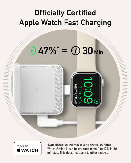 Station de Charge Anker MagGo 3-en-1 Qi2 15W — MagSafe