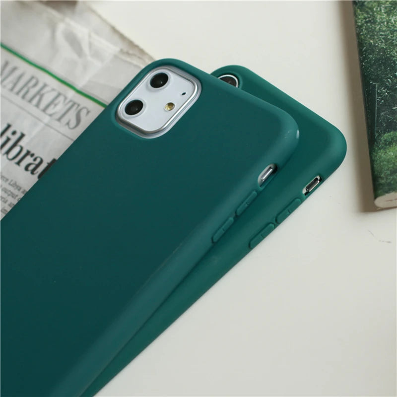 Coque mate couleur unie iPhone couleurs disponibles