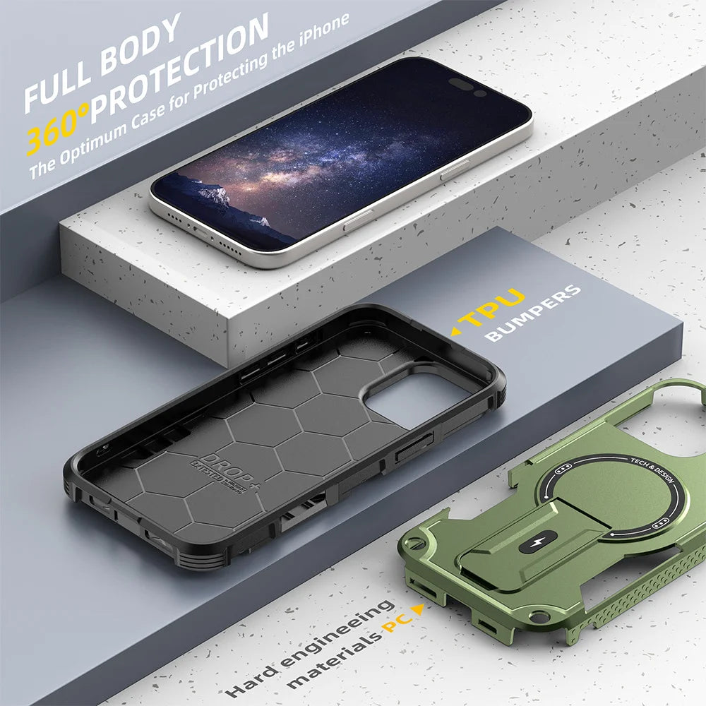 Coque militaire iPhone angles renforcés