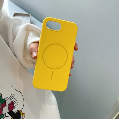 Coque Silicone Magnétique iPhone 16E / SE 4 (2025) — MagSafe