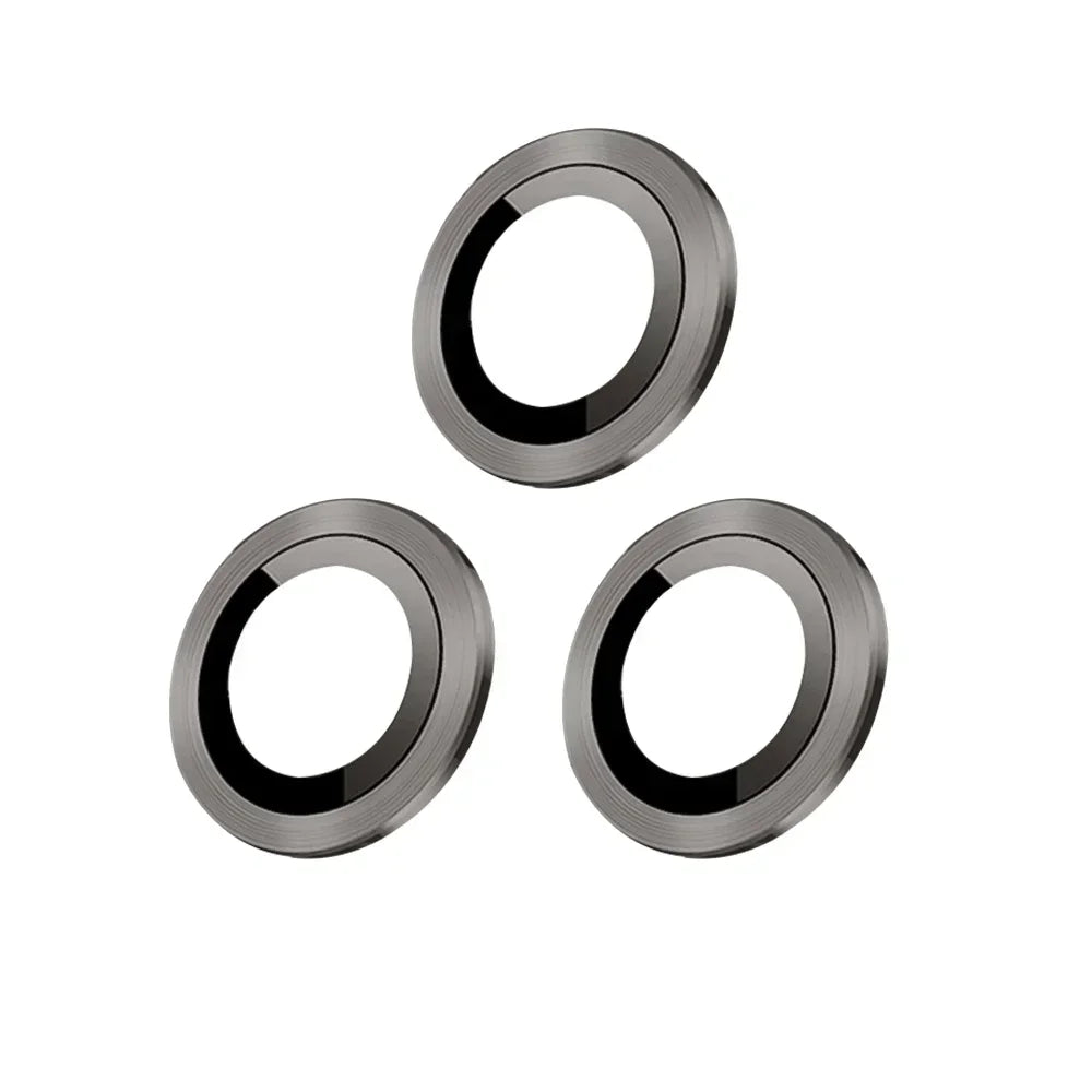Anneau Protège Objectif iPhone 16 Pro / 16 Pro Max — Lot de 3 en Métal