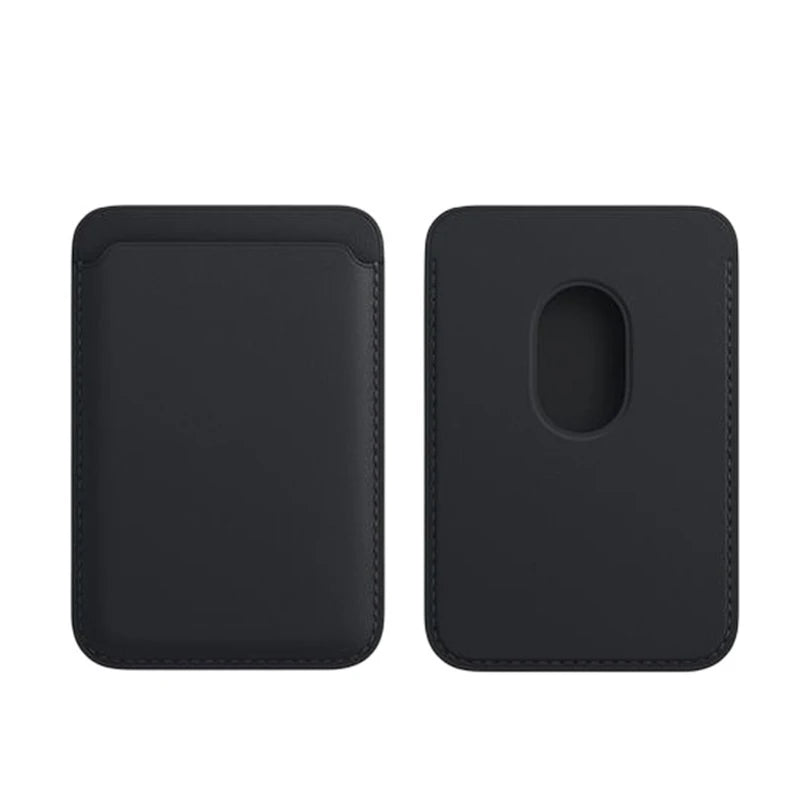 Coque Portefeuille en Cuir MagSafe — iPhone 12 à 15 Pro Max