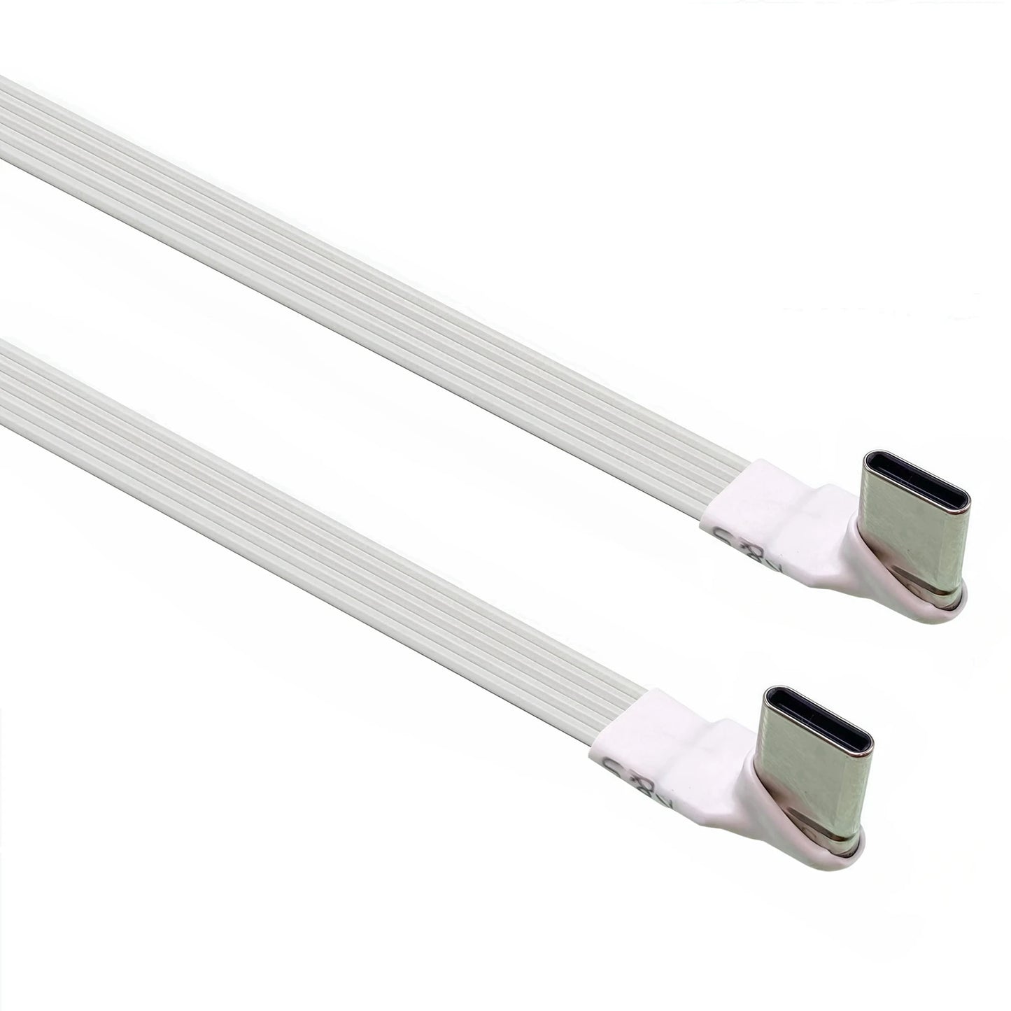Câble d'Extension USB-C 90° — 3A, 5 à 100 cm
