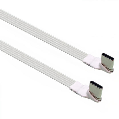 Câble d'Extension USB-C 90° — 3A, 5 à 100 cm