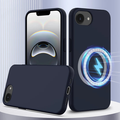 Coque Silicone Liquide MagSafe iPhone 16/15/14/13/12 Pro Max & SE