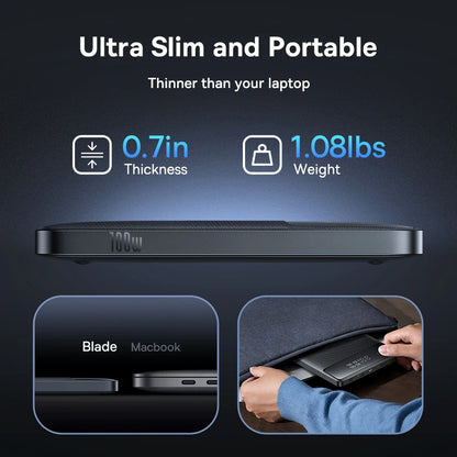 Batterie Externe Baseus 100W 20000mAh — USB-C PD Charge Rapide