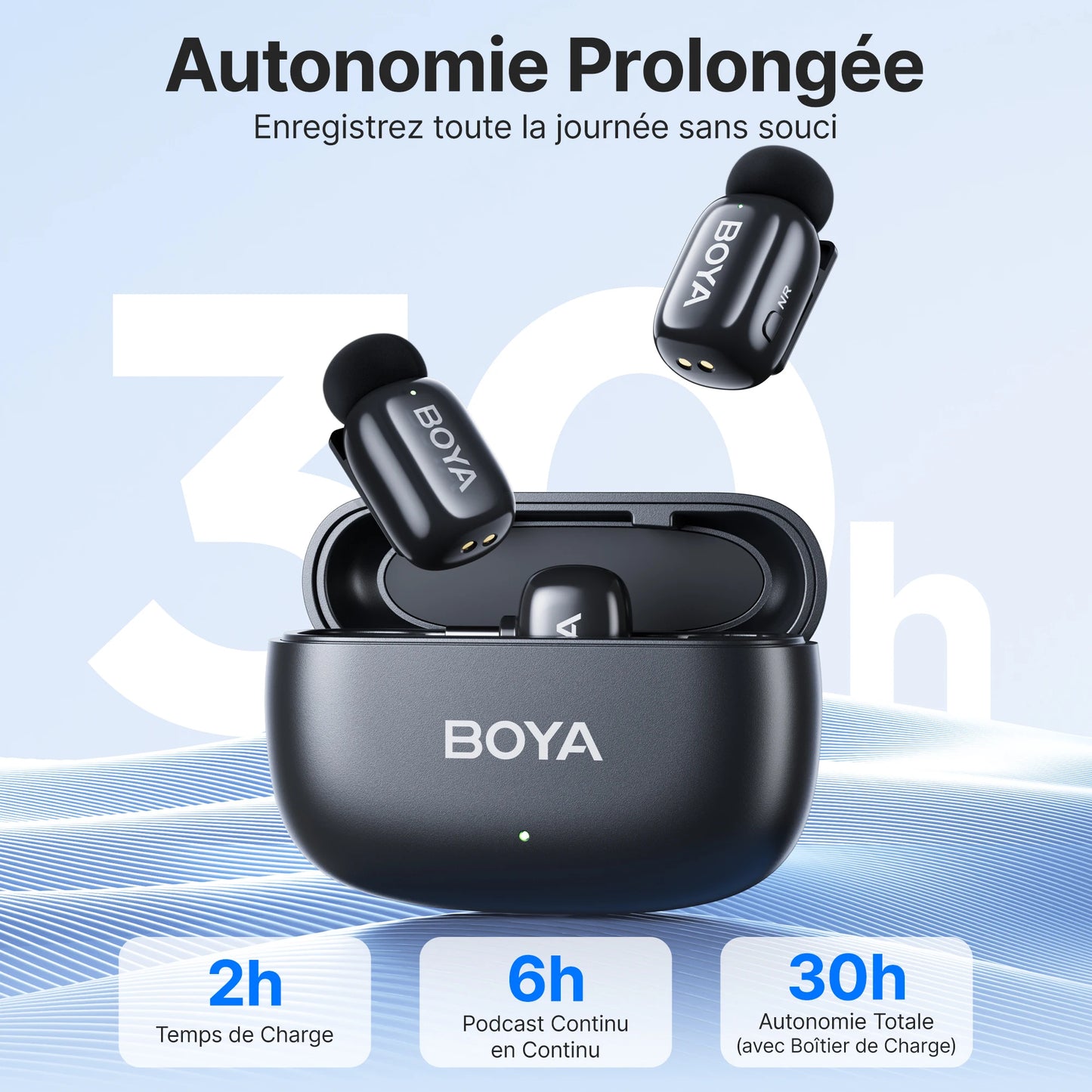 Micro-Cravate Sans Fil — Lavalier USB-C pour Smartphone