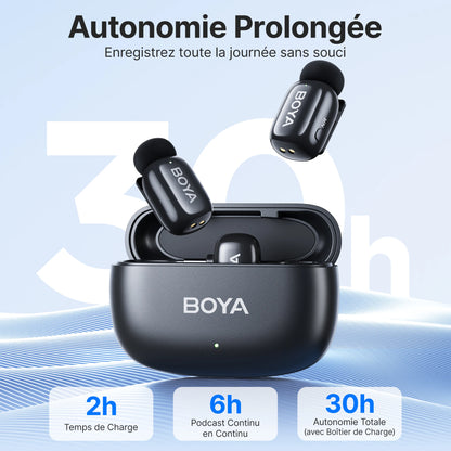 Micro-Cravate Sans Fil — Lavalier USB-C pour Smartphone