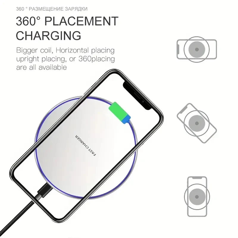 Chargeur sans fil MagSafe 15W usage