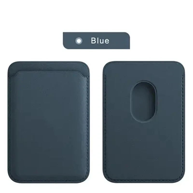 Coque Portefeuille en Cuir MagSafe — iPhone 12 à 15 Pro Max