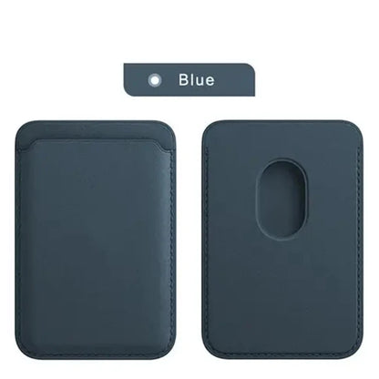 Coque Portefeuille en Cuir MagSafe — iPhone 12 à 15 Pro Max