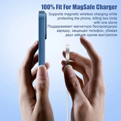 Coque Silicone Liquide MagSafe iPhone 16/15/14/13/12/11 Pro Max