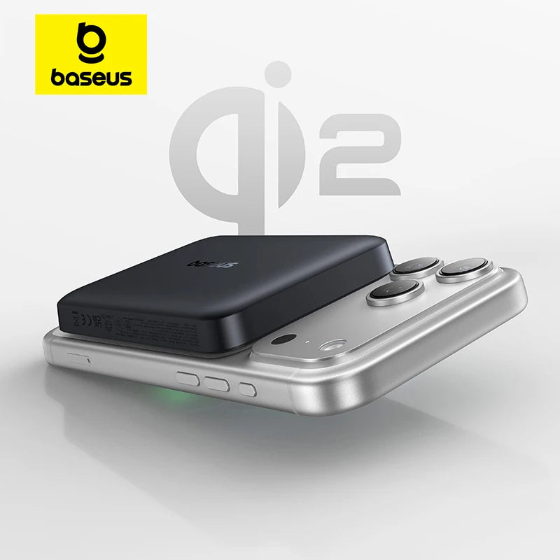 Batterie Externe Baseus Qi2 10000mAh 15W — MagSafe Sans Fil