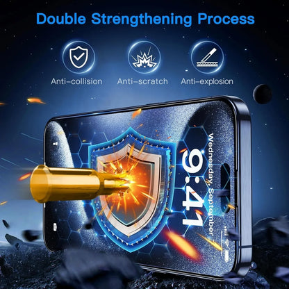 Verre trempé iPhone protection lot 2 installation