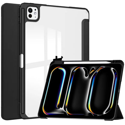 Coque iPad Air / iPad Pro 11" & 13" Transparente avec Porte-Stylet