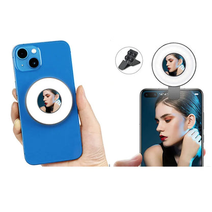 Anneau lumineux clip selfie ring light