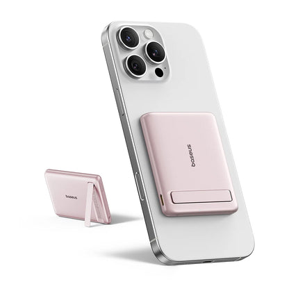 Batterie Externe Baseus Qi2 5000mAh avec Béquille — MagSafe 20W
