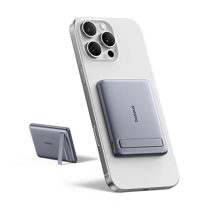 Batterie Externe Baseus Qi2 5000mAh avec Béquille — MagSafe 20W