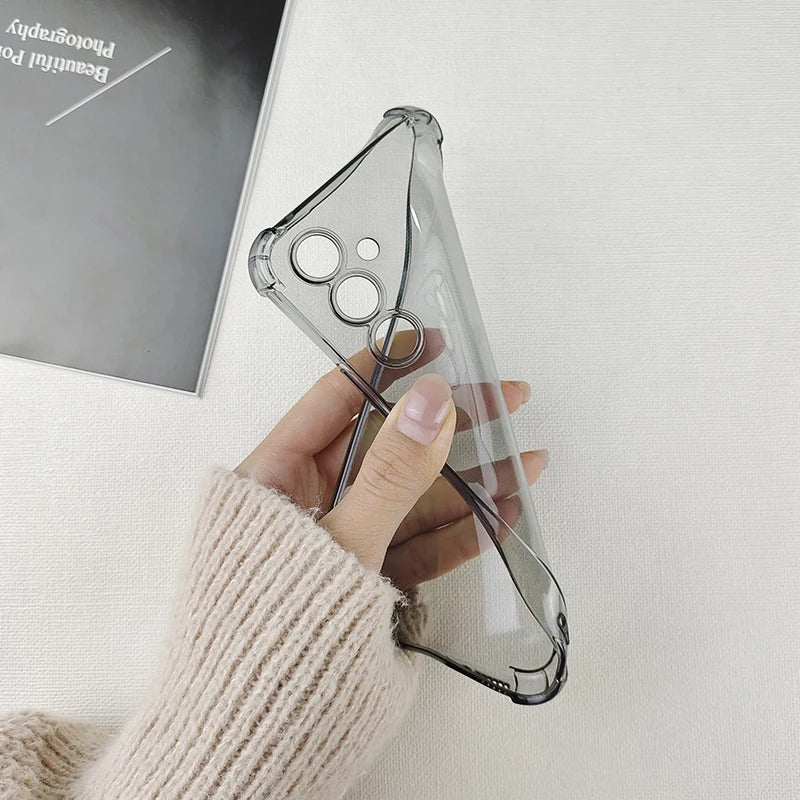 Coque silicone transparente Samsung Galaxy A35 A55