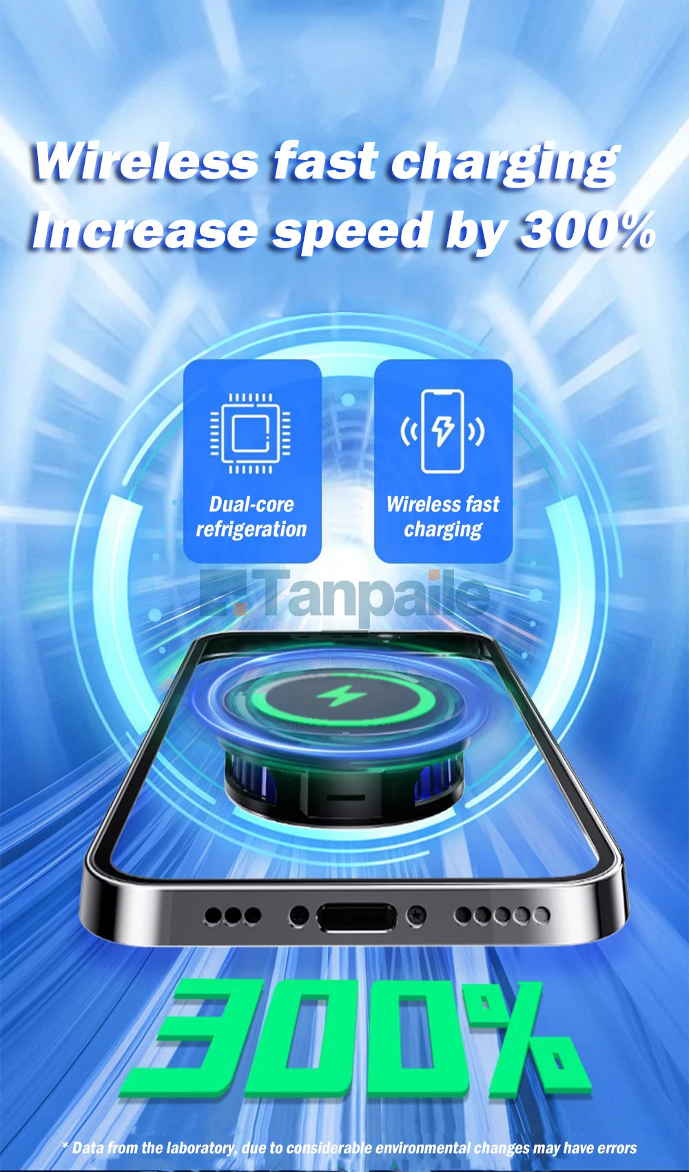 Ventilateur Refroidisseur Magnétique Smartphone 15W