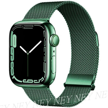 Bracelet Milanais pour Apple Watch 38/40/41/42/44/45/49mm — Maille Inox