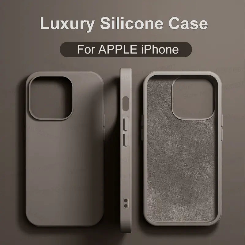 Coque silicone antichoc BURGAS pour iPhone