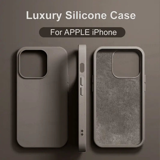 Coque silicone antichoc BURGAS pour iPhone