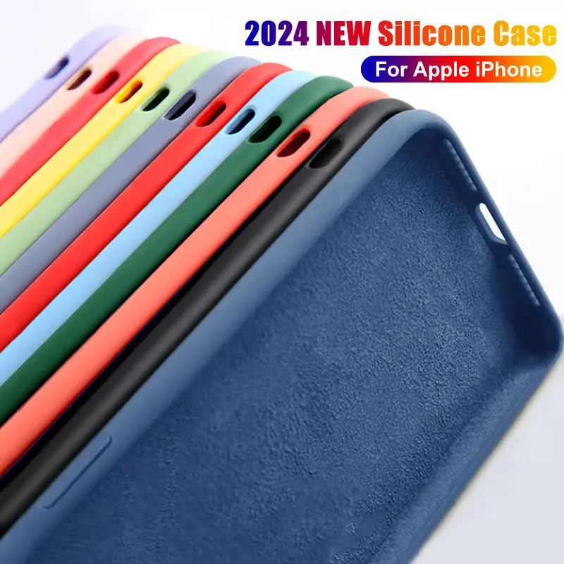 Coque silicone MagSafe BURGAS pour iPhone