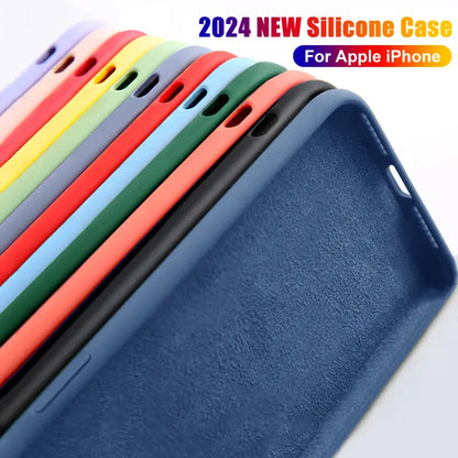 Coque silicone MagSafe BURGAS pour iPhone