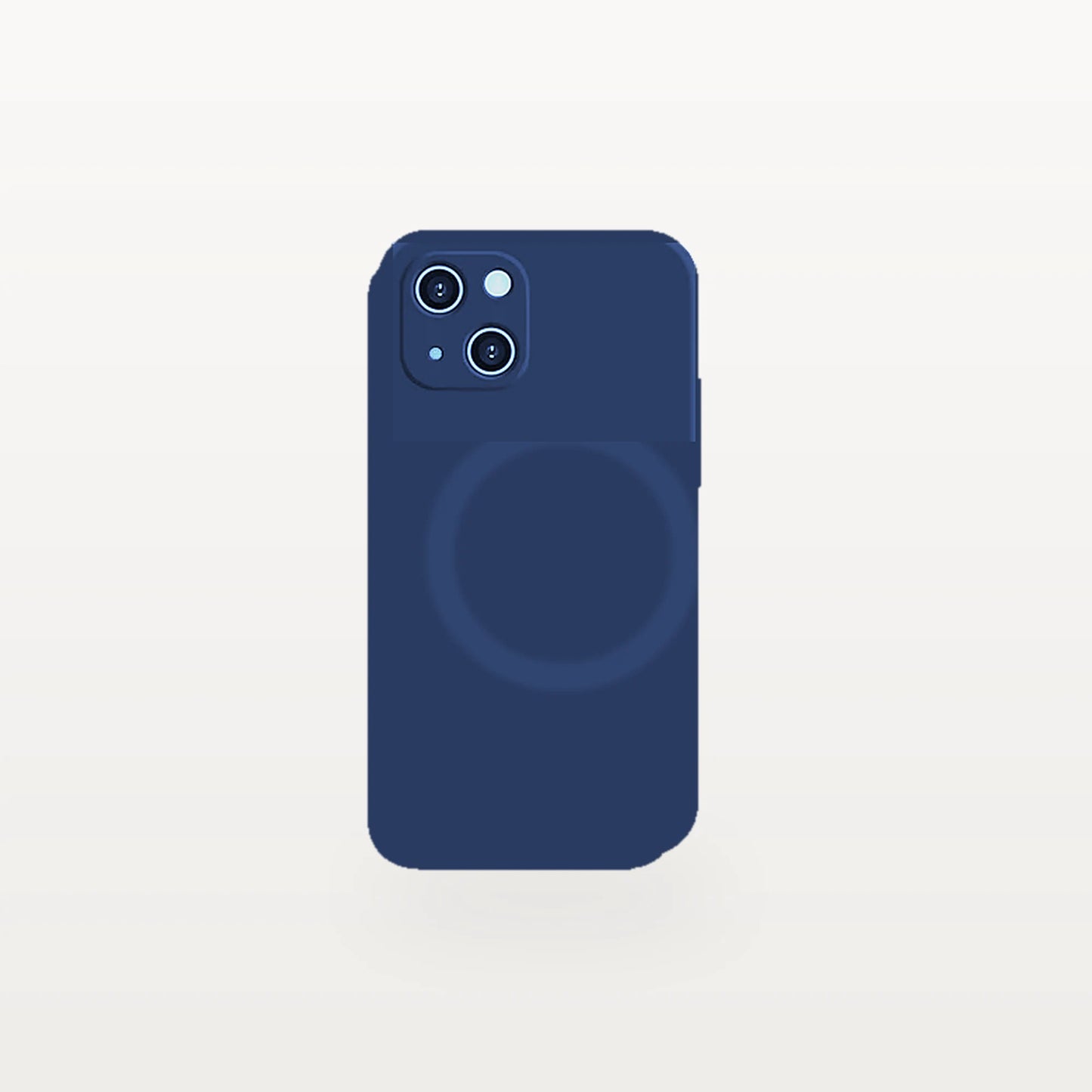Coque MagSafe Premium — Bleu Nuit, vue de dos